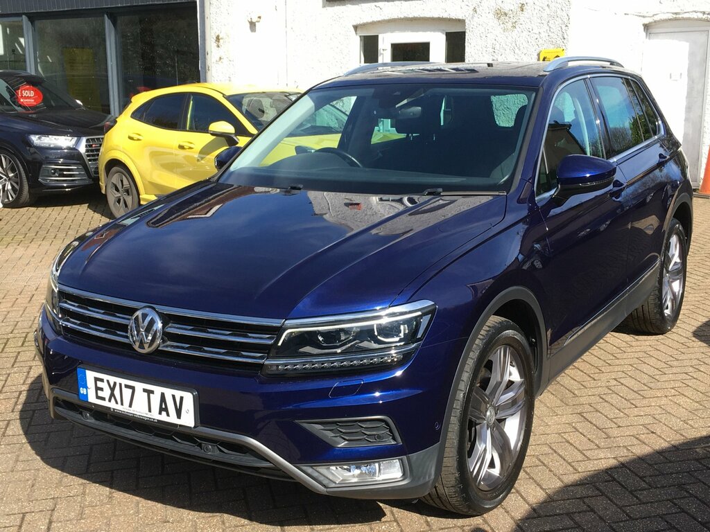 Volkswagen Tiguan 2.0 Tdi Bluemotion Tech Sel Suv Dsg 4Mo EX17TAV Blue #6