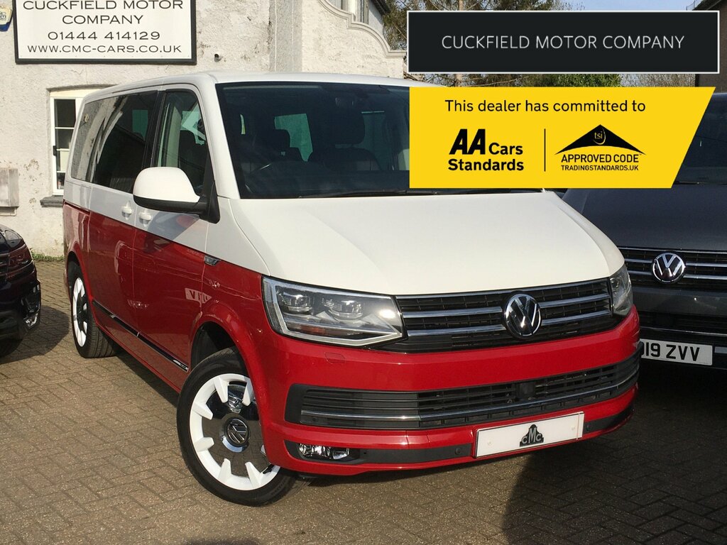 Volkswagen Caravelle 2.0 Bitdi Bluemotion Tech Generation Six Mpv D Red