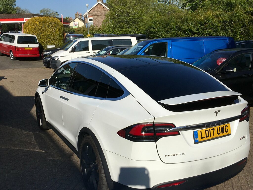 Tesla Model X P100dl Dual Motor Suv 4Wde Lu White #6