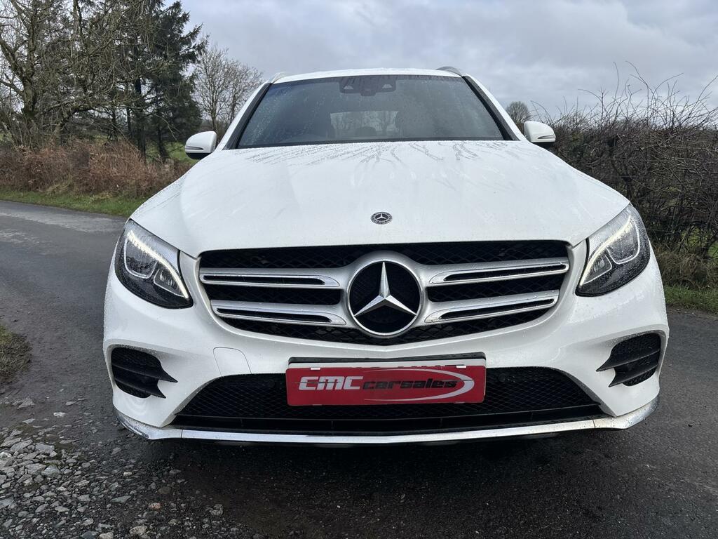 Mercedes-Benz GLC Class 2.1 Glc220d Amg Line Suv G-tronic 4Mati White #4