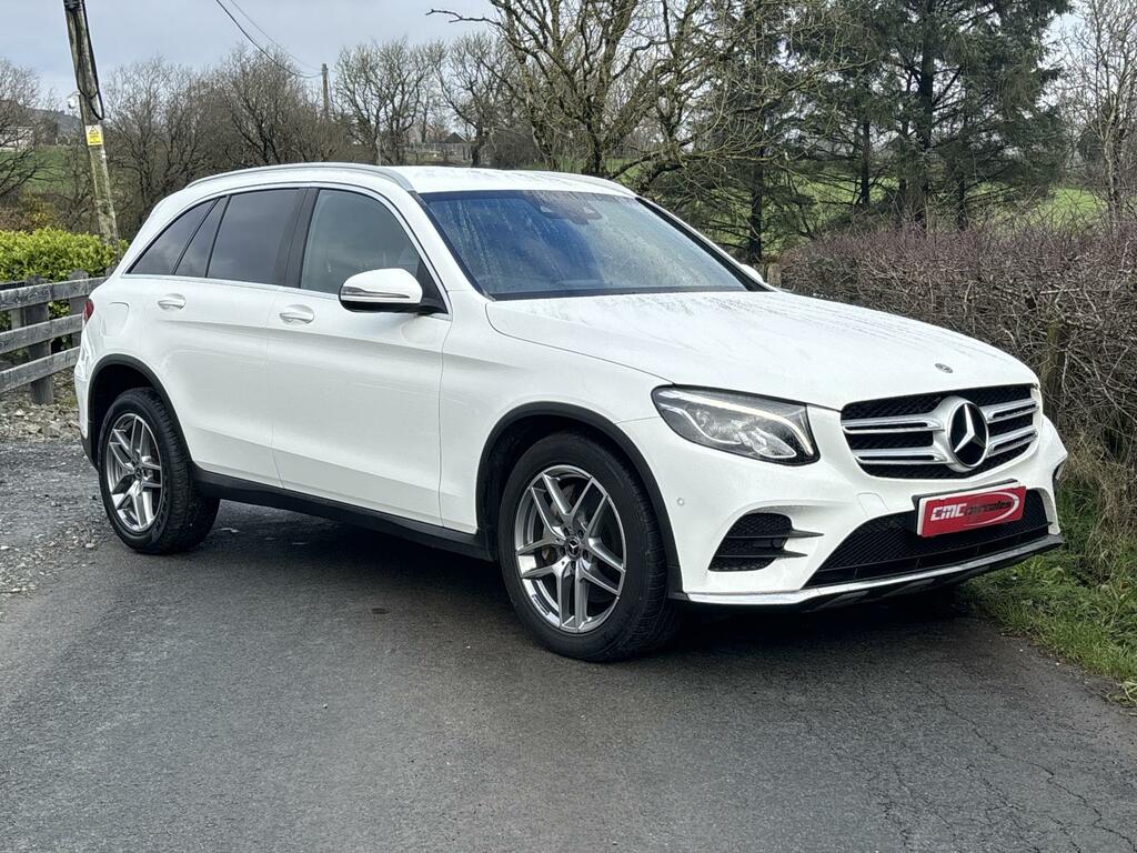 Mercedes-Benz GLC Class 2.1 Glc220d Amg Line Suv G-tronic 4Mati White