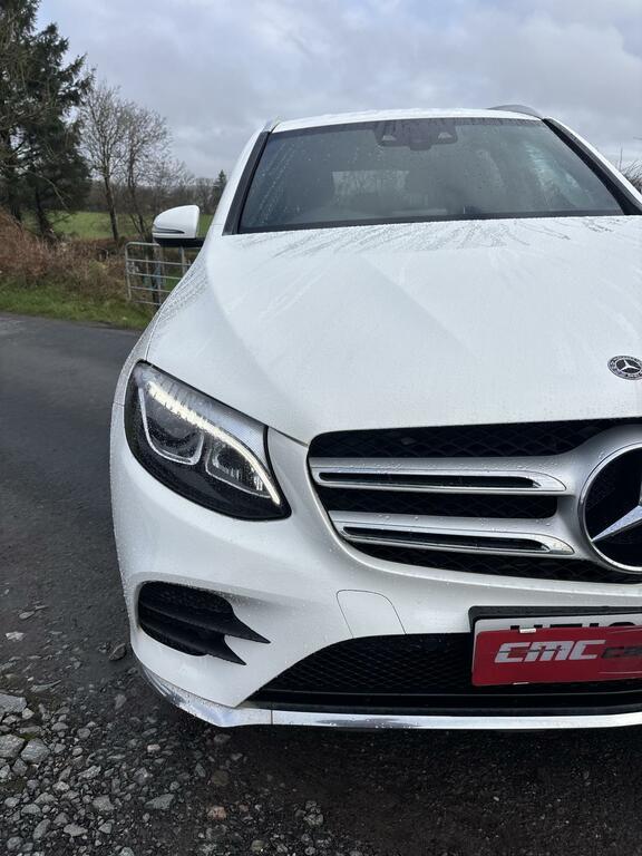 Mercedes-Benz GLC Class 2.1 Glc220d Amg Line Suv G-tronic 4Mati White #6