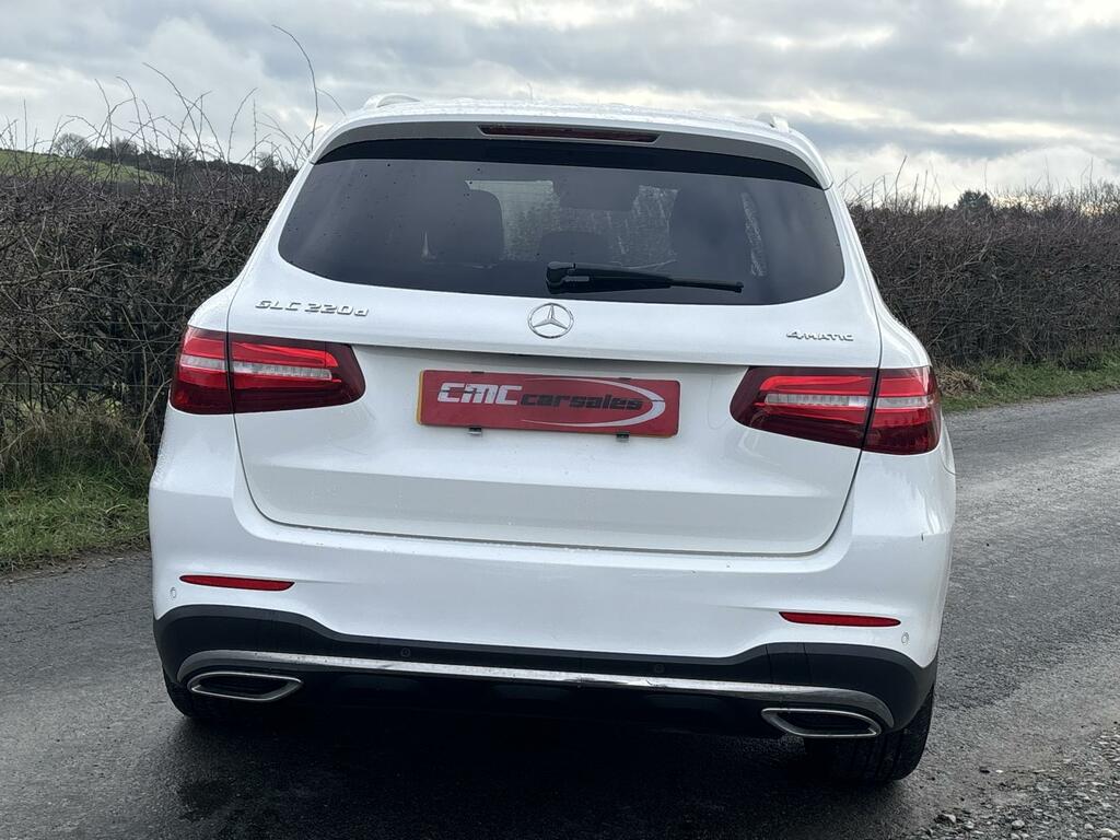Mercedes-Benz GLC Class 2.1 Glc220d Amg Line Suv G-tronic 4Mati White #5