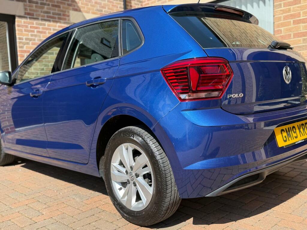 Volkswagen Polo Hatchback 1.0 Evo Se Euro 6 Ss 201919 GM19KRF Blue #3