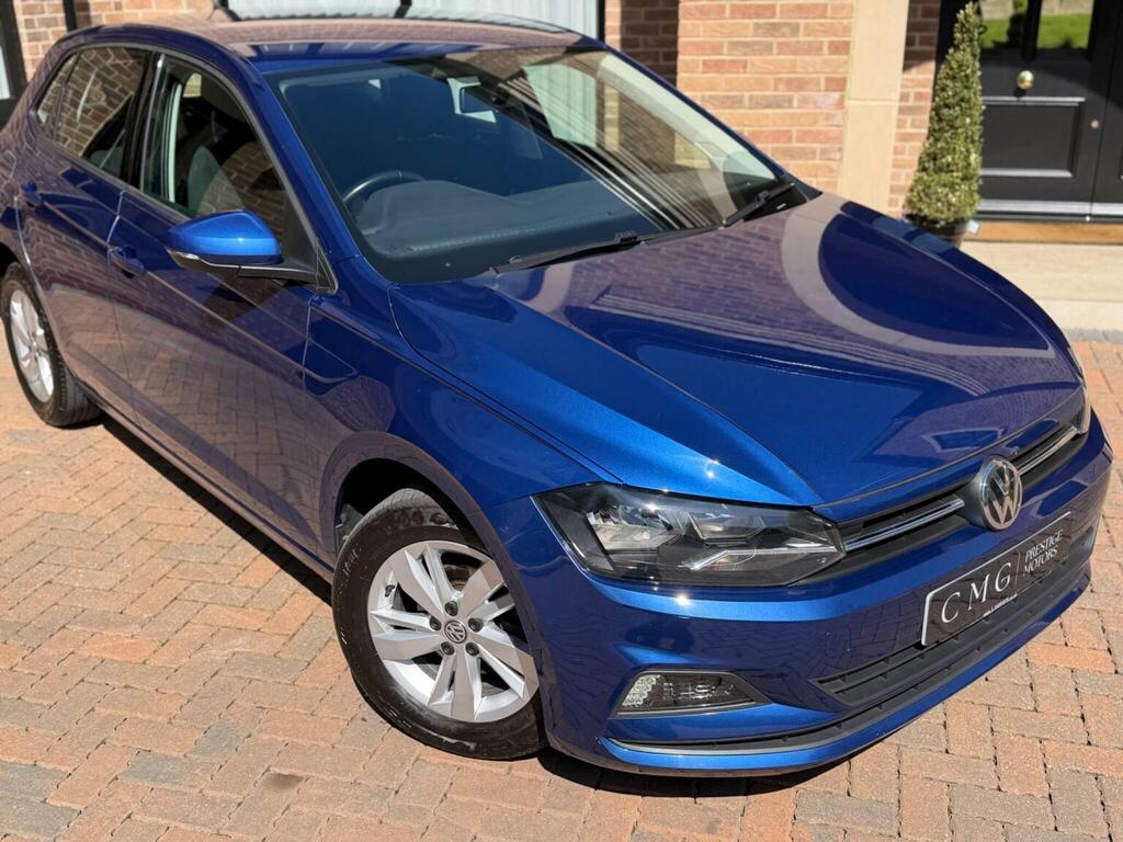 Volkswagen Polo Hatchback 1.0 Evo Se Euro 6 Ss 201919 GM19KRF Blue #5