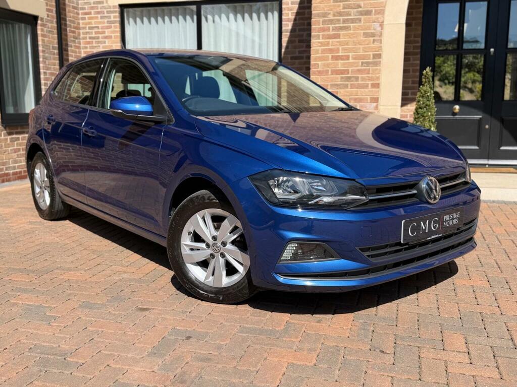 Volkswagen Polo Hatchback 1.0 Evo Se Euro 6 Ss 201919 Blue