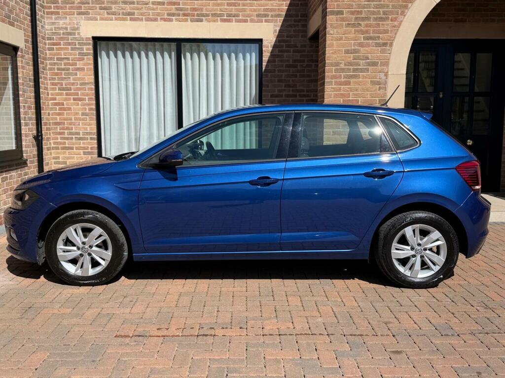 Volkswagen Polo Hatchback 1.0 Evo Se Euro 6 Ss 201919 GM19KRF Blue #4