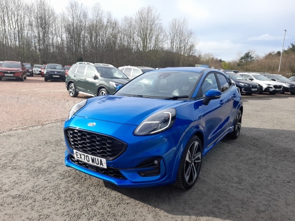Ford Puma 1.0 Ecoboost Hybrid Mhev 155 St-line X EX70WUA Blue #3