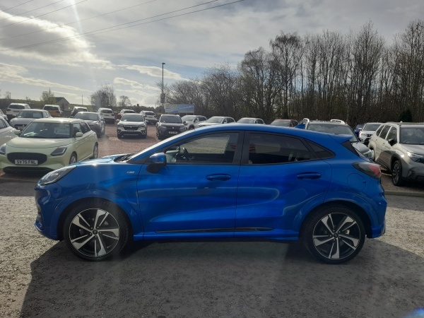 Ford Puma 1.0 Ecoboost Hybrid Mhev 155 St-line X EX70WUA Blue #4