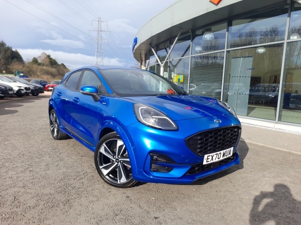 Ford Puma 1.0 Ecoboost Hybrid Mhev 155 St-line X Blue