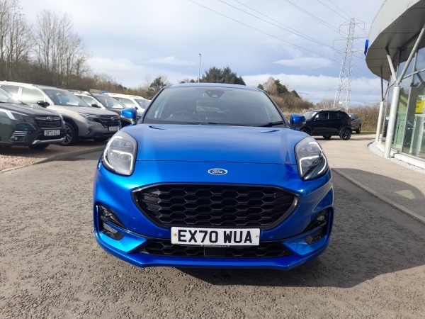 Ford Puma 1.0 Ecoboost Hybrid Mhev 155 St-line X EX70WUA Blue #2