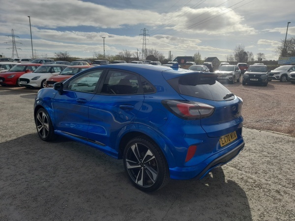 Ford Puma 1.0 Ecoboost Hybrid Mhev 155 St-line X EX70WUA Blue #5