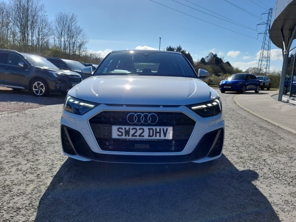 Audi A1 30 Tfsi 110 S Line SW22DHV White #2