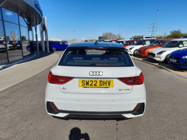 Audi A1 30 Tfsi 110 S Line SW22DHV White #5