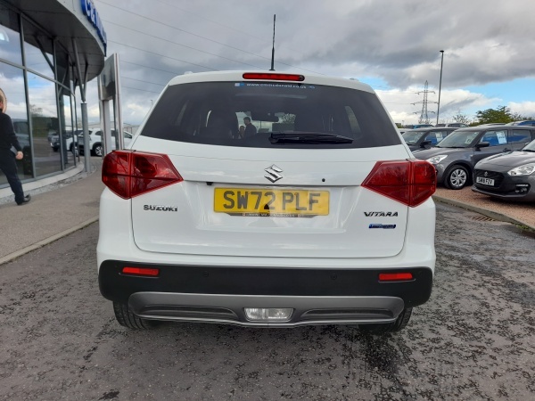 Suzuki Vitara 1.4 Boosterjet 48V Hybrid Sz5 SW72PLF White #6