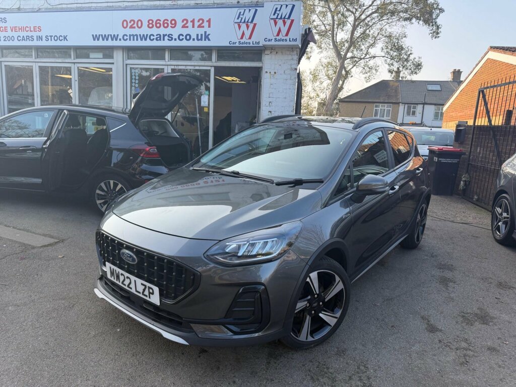 Ford Fiesta 1.0T Ecoboost Mhev Active Euro 6 Ss MW22LZP Grey #5