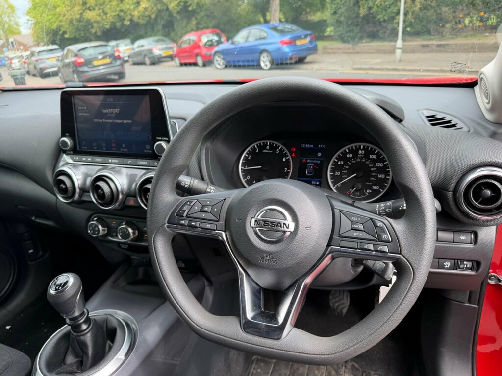 Nissan Juke 1.0 Dig-t Acenta Euro 6 Ss YC22EJG Red #3