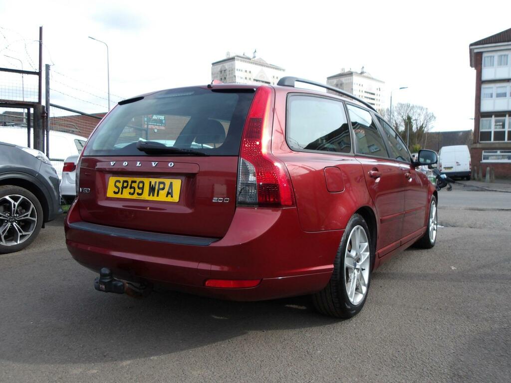 Volvo V50 2.0D Se Powershift Euro 4 Red #4