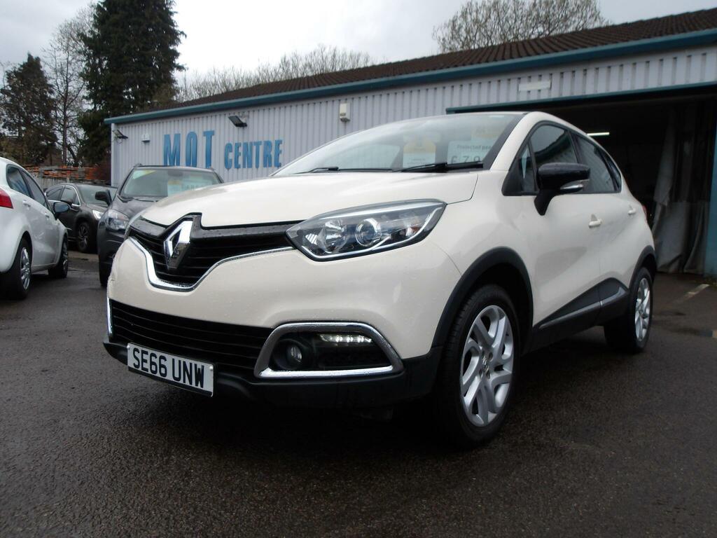 Renault Captur 1.5 Dci Energy Dynamique Nav Euro 6 Ss SE66UNW White #2