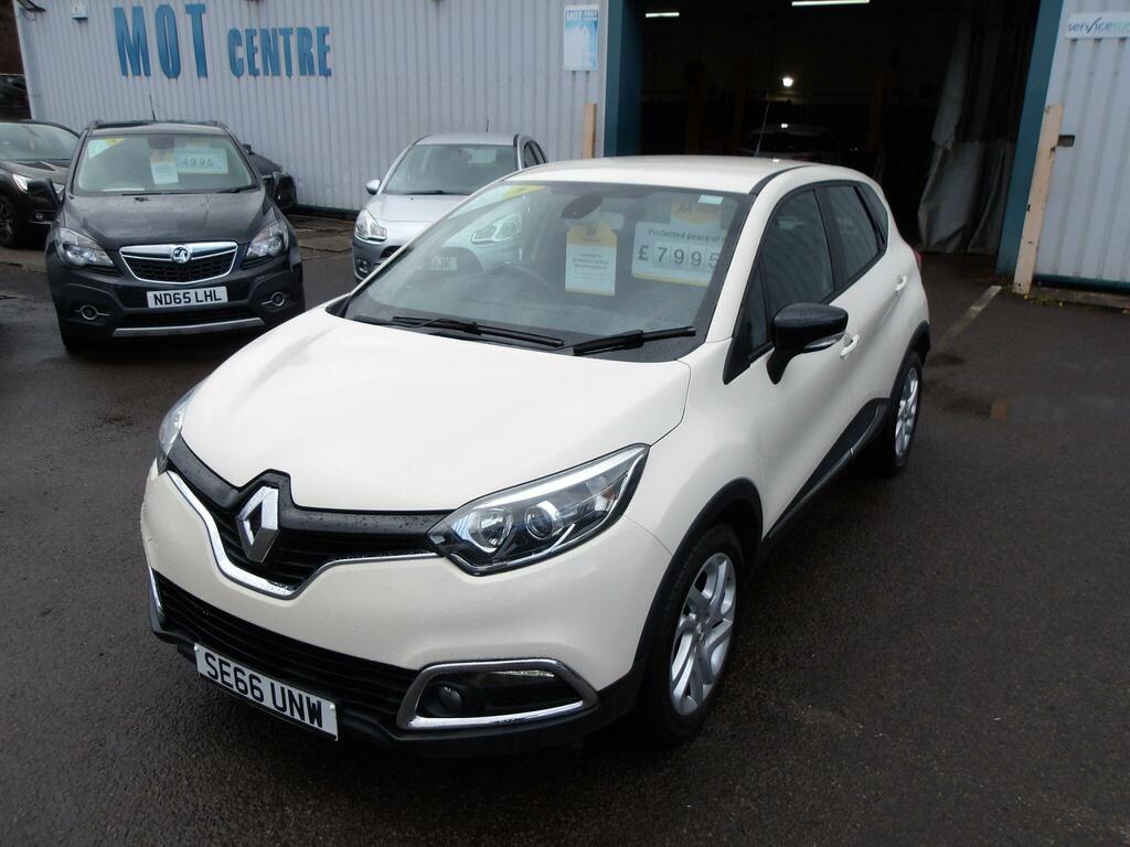 Renault Captur 1.5 Dci Energy Dynamique Nav Euro 6 Ss SE66UNW White #6