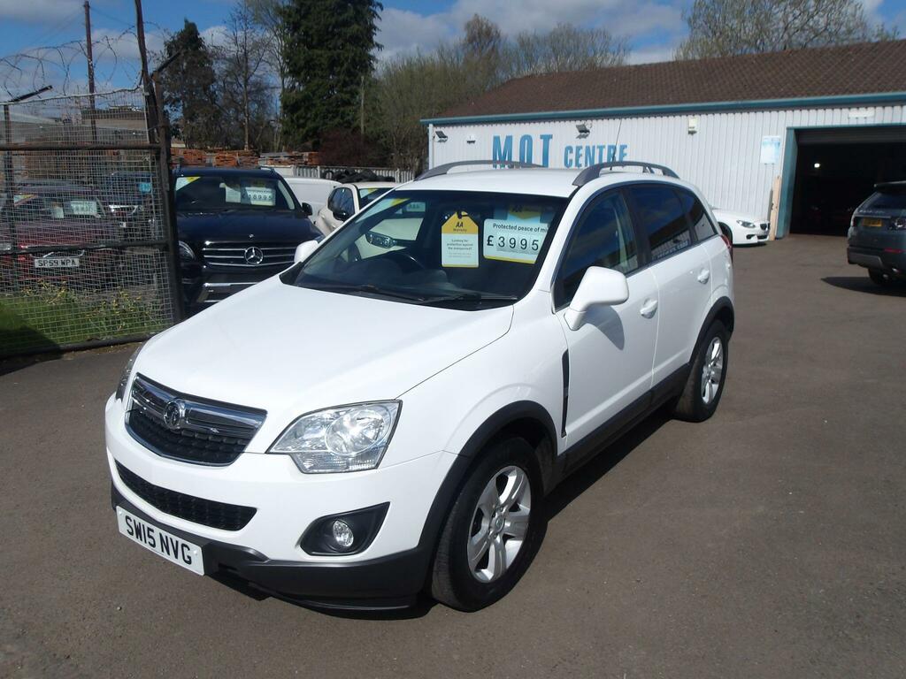 Vauxhall Antara 2.2 Cdti Exclusiv 2Wd Euro 5 Ss SW15NVG White #6