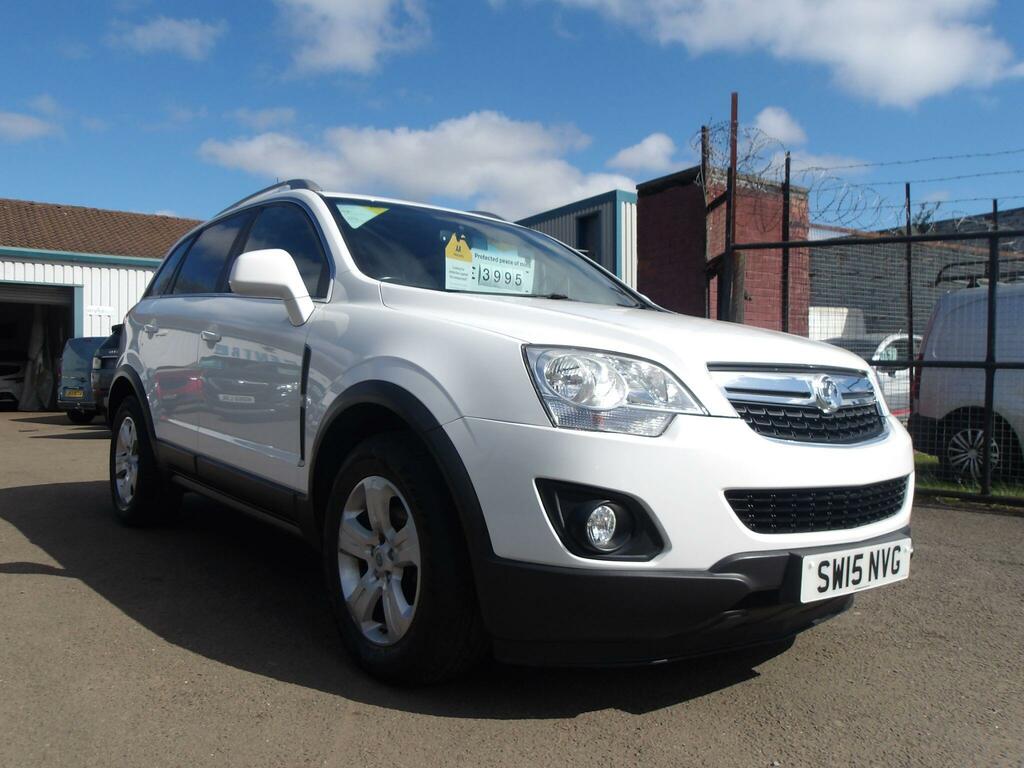 Vauxhall Antara 2.2 Cdti Exclusiv 2Wd Euro 5 Ss White