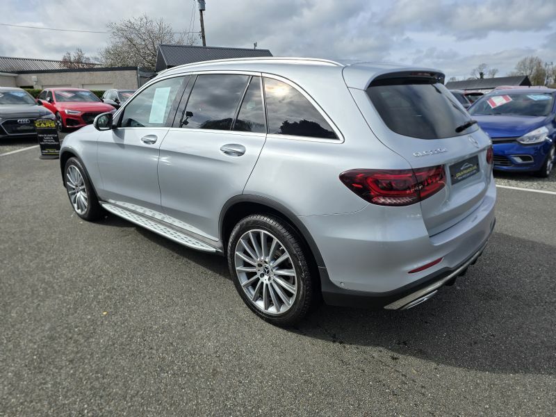 Mercedes-Benz GLC Class 220 D 4Matic Amg Line Prem RJ22VAM Silver #3