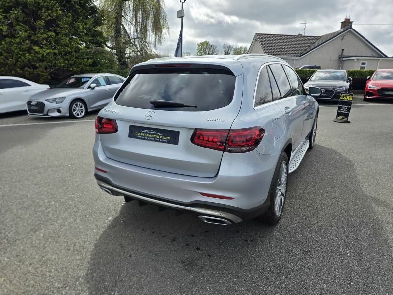 Mercedes-Benz GLC Class 220 D 4Matic Amg Line Prem RJ22VAM Silver #4