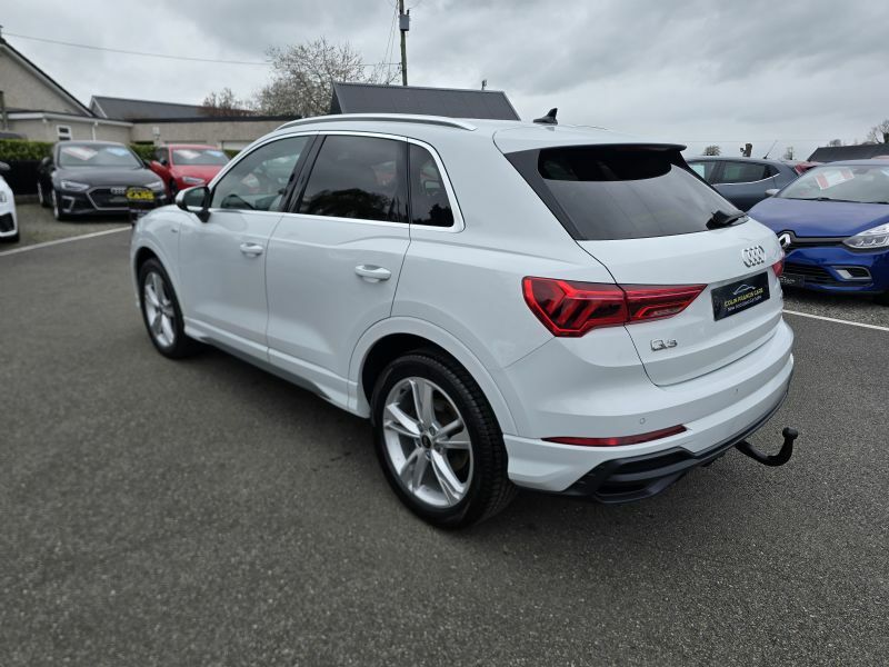 Audi Q3 S Line 35 2.0Tdi S GD70FZZ White #3