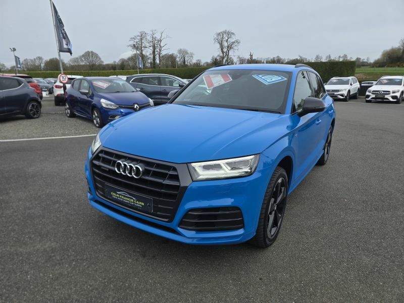 Audi Q5 S Line Black Edition 40 2.0Tdi Quattro MC68ZDW Blue