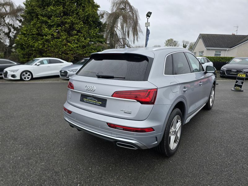 Audi Q5 S Line 40 2.0Tdi Mhev Quattro S HG71VAU Silver #4
