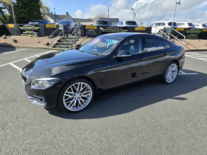 BMW 4 Series Gran Coupe Xdrive Gran Coupe Sport PF68NLL Black #2
