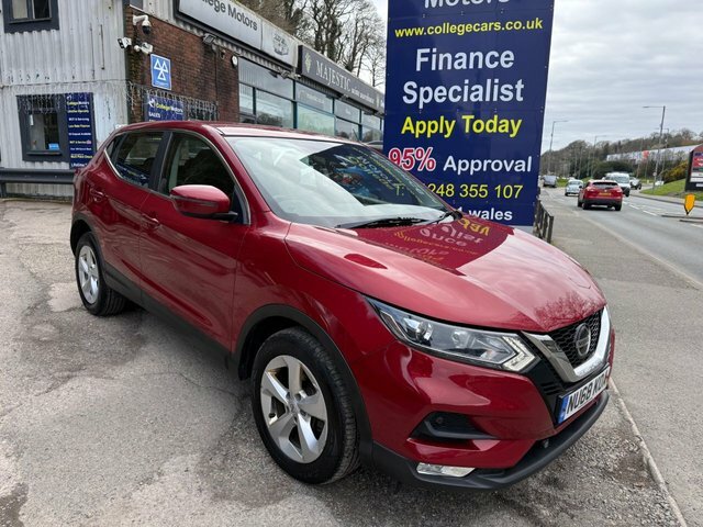 Nissan Qashqai 2018 68 1.5 Dci Acenta Premium Suv Manu Red