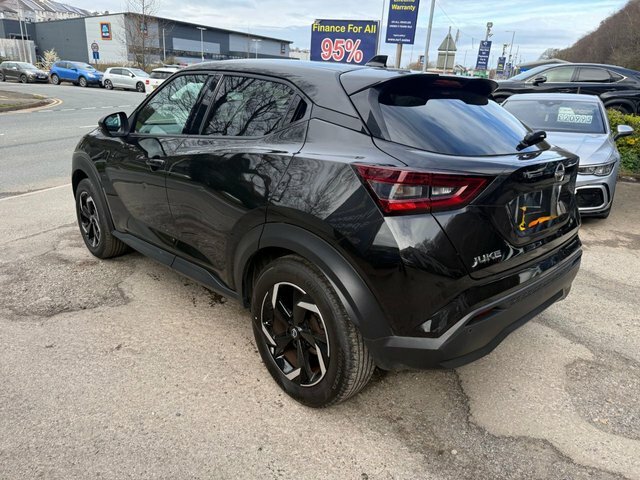 Nissan Juke 2023 23 1.0 Dig-t N-connecta Suv URZ9088 Black #5