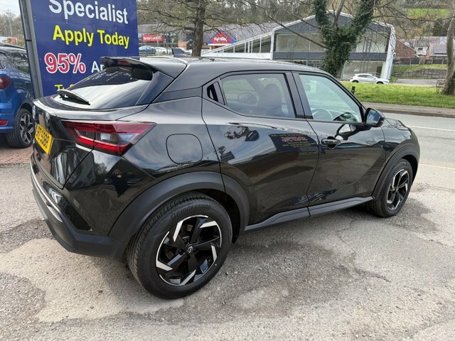 Nissan Juke 2023 23 1.0 Dig-t N-connecta Suv URZ9088 Black #4