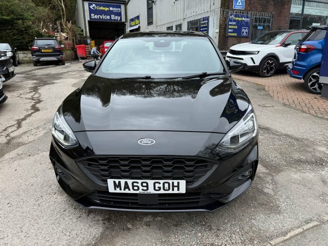 Ford Focus 2019 69 1.0T Ecoboost St-line Hatchback MA69GOH Black #2