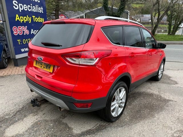 Ford Kuga 2015 15 2.0 Tdci Titanium X Suv NY15DWM Red #4