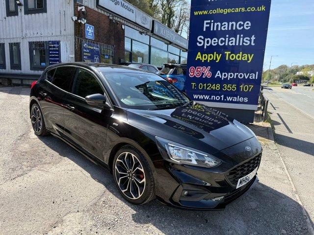 Ford Focus 2019 68 1.0T Ecoboost St-line X Hatchback Petr Black