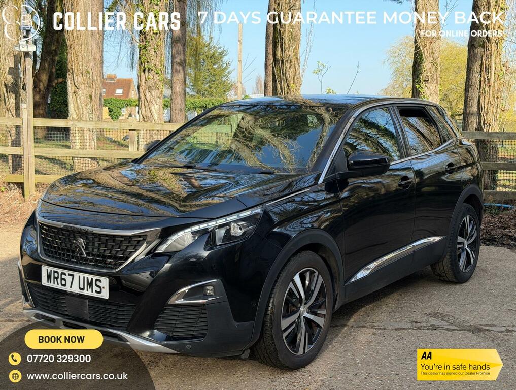 Peugeot 3008 1.6 Thp Gt Line Suv Eat Euro 6 Ss 1 Black