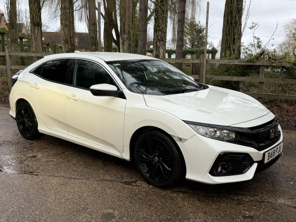 Honda Civic 1.0 Vtec Turbo Sr Hatchback Euro BA18PJU White #3