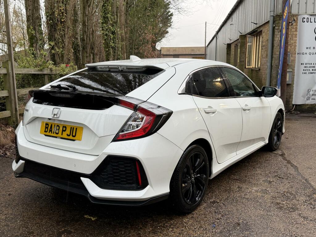 Honda Civic 1.0 Vtec Turbo Sr Hatchback Euro BA18PJU White #6