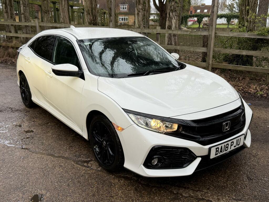 Honda Civic 1.0 Vtec Turbo Sr Hatchback Euro BA18PJU White #4