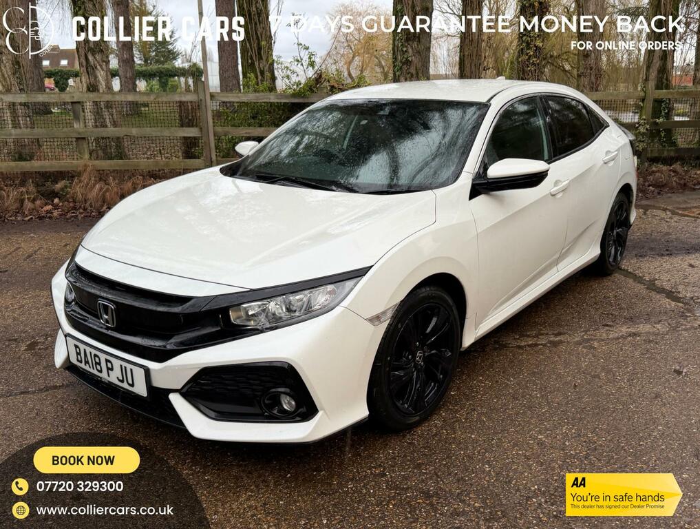 Honda Civic 1.0 Vtec Turbo Sr Hatchback Euro White