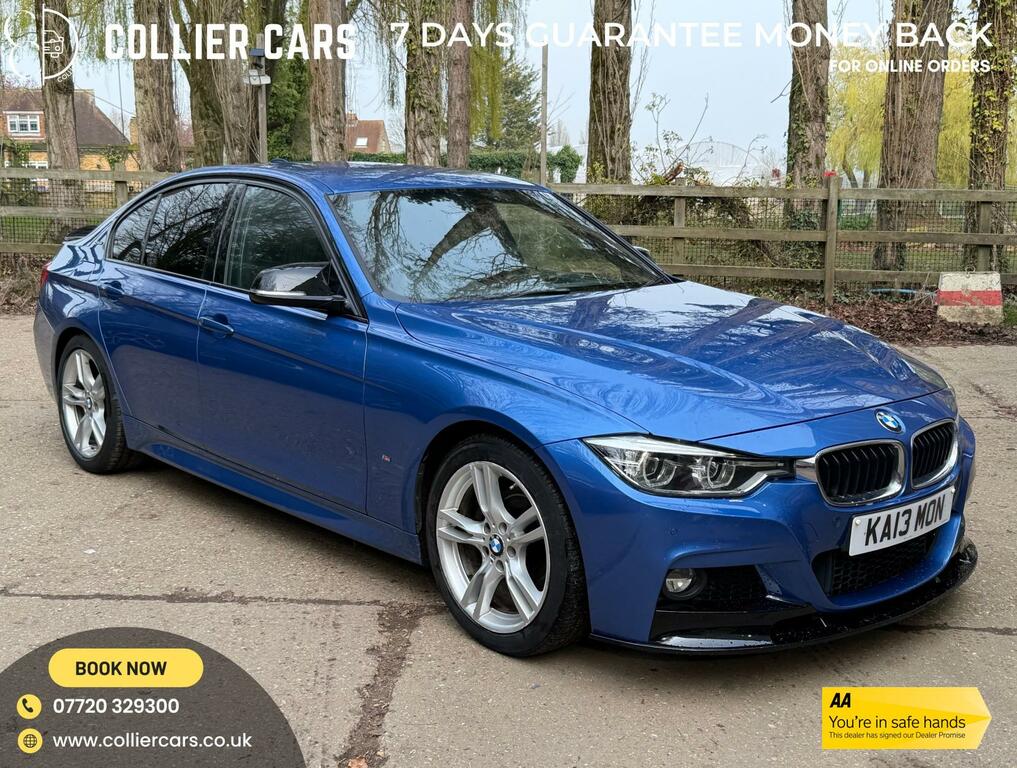 BMW 3 Series 2.0 330E 7.6Kwh M Sport Saloon Plug-in Blue
