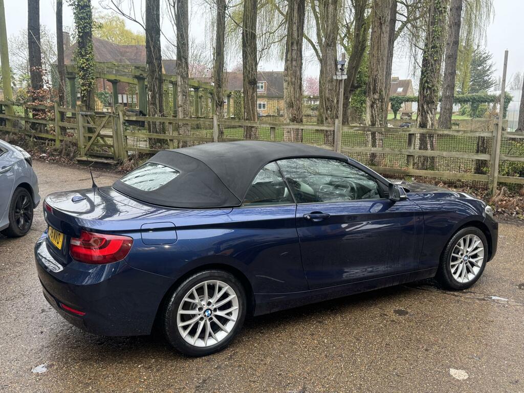 BMW 2 Series 1.5 218I Se Convertible Euro 6 FD15NVO Blue #6
