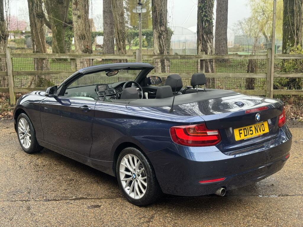 BMW 2 Series 1.5 218I Se Convertible Euro 6 FD15NVO Blue #3