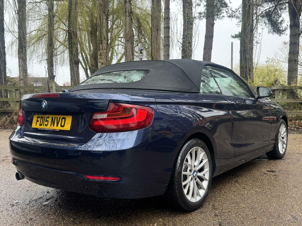 BMW 2 Series 1.5 218I Se Convertible Euro 6 FD15NVO Blue #5