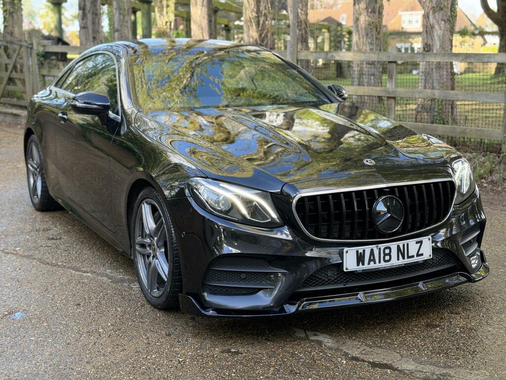 Mercedes-Benz E Class 2.0 E300 Amg Line Coupe G-tronic Euro WA18NLZ Black #6