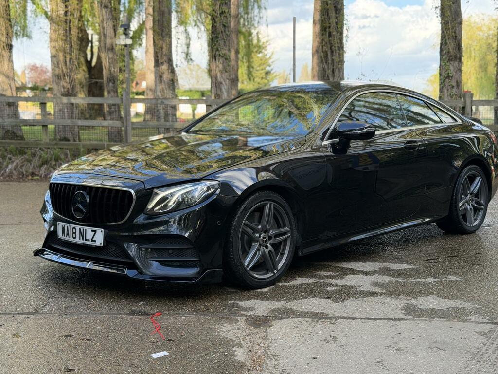 Mercedes-Benz E Class 2.0 E300 Amg Line Coupe G-tronic Euro WA18NLZ Black #4