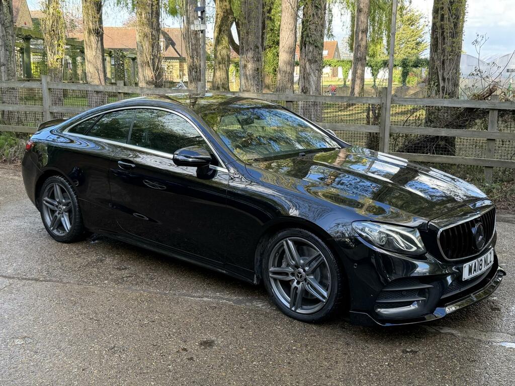 Mercedes-Benz E Class 2.0 E300 Amg Line Coupe G-tronic Euro WA18NLZ Black #5